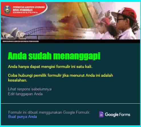 PRINT OUT LAPORAN BOS ONLINE DISPENDIK